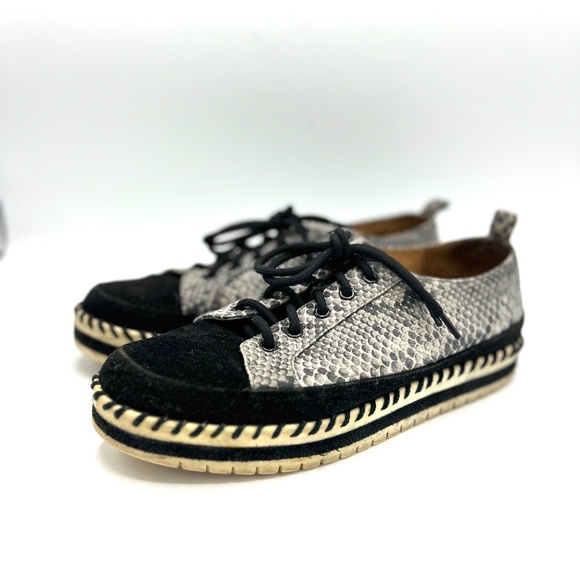 Five Tribe Women's Suede Leather Cheeky Snake‎ Sneakers Size 9 - Picture 10 of 16